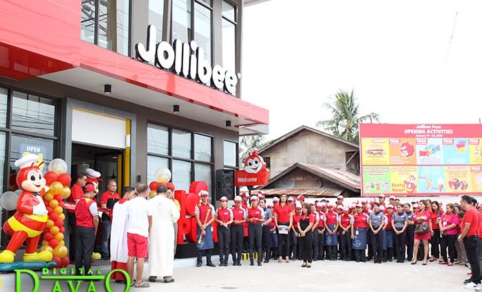 Blessing and Ribbon Cutting of Jollibee Puan