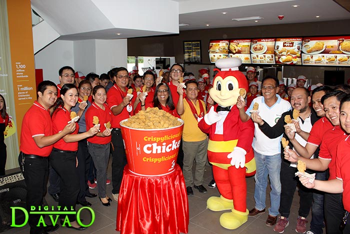 Blessing and Ribbon Cutting of Jollibee Puan e