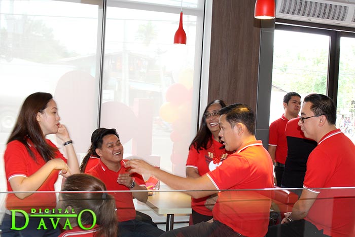 Blessing and Ribbon Cutting of Jollibee Puan n