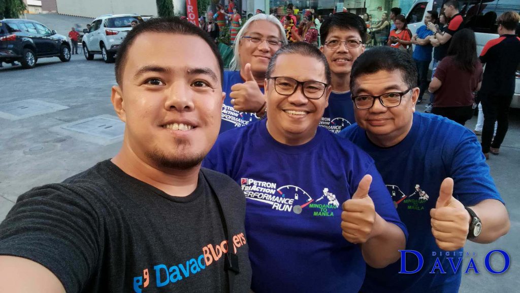 DigitalDavao with Petron TriAction Run Participants