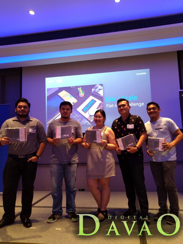 ASUS PRO Partners Social Night flatlay contest winners