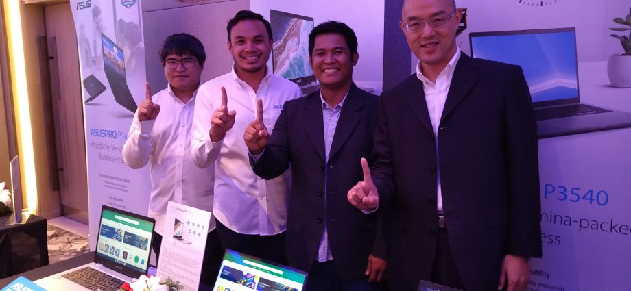 ASUS PRO Philippines with country manager George Su