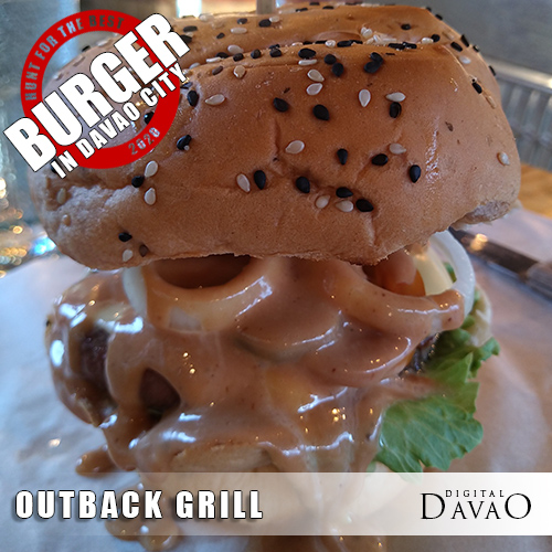 Hunt for the best burger in davao 2020 - outback