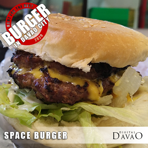 Hunt for the best burger in davao 2020 - spaceburger