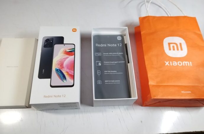 Unboxing the Xiaomi Redmi Note 12 by DigitalDavao