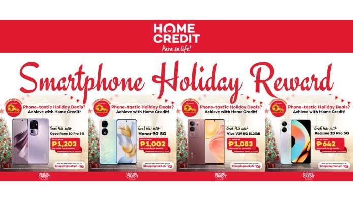 Home Credit Smartphone Holiday Reward for Yourself