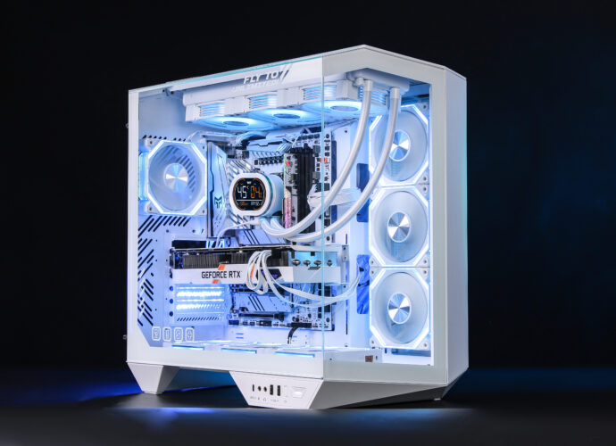 darkFlash DY470 ATX Case White Featured Digitaldavao