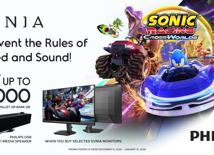 Philips Evnia Joins Forces with Sonic Racing Cross World - DigitalDavao