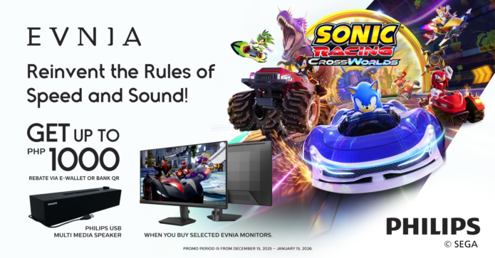 Philips Evnia Joins Forces with Sonic Racing Cross World - DigitalDavao