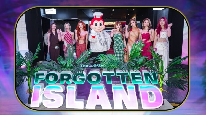 BINI and Jollibee at the Forgotten Island screening