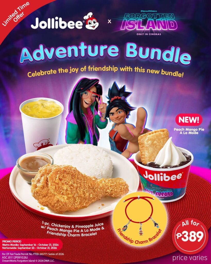 Jollibee x Forgotten Island Adventure Bundle
