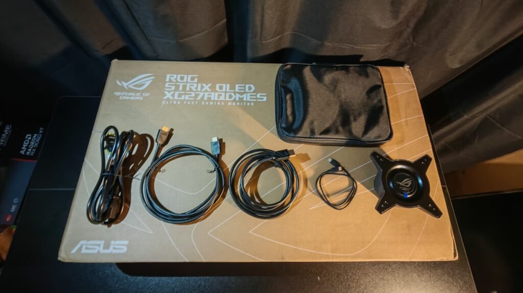 DigitalDavao Reviews the ASUS ROG Strix OLED XG27AQDMES - Out of the Box 2