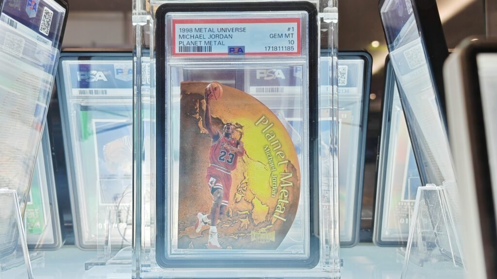 Philippine International Cards and Collectibles Convention - PSA 10 Planet Metal Michael Jordan