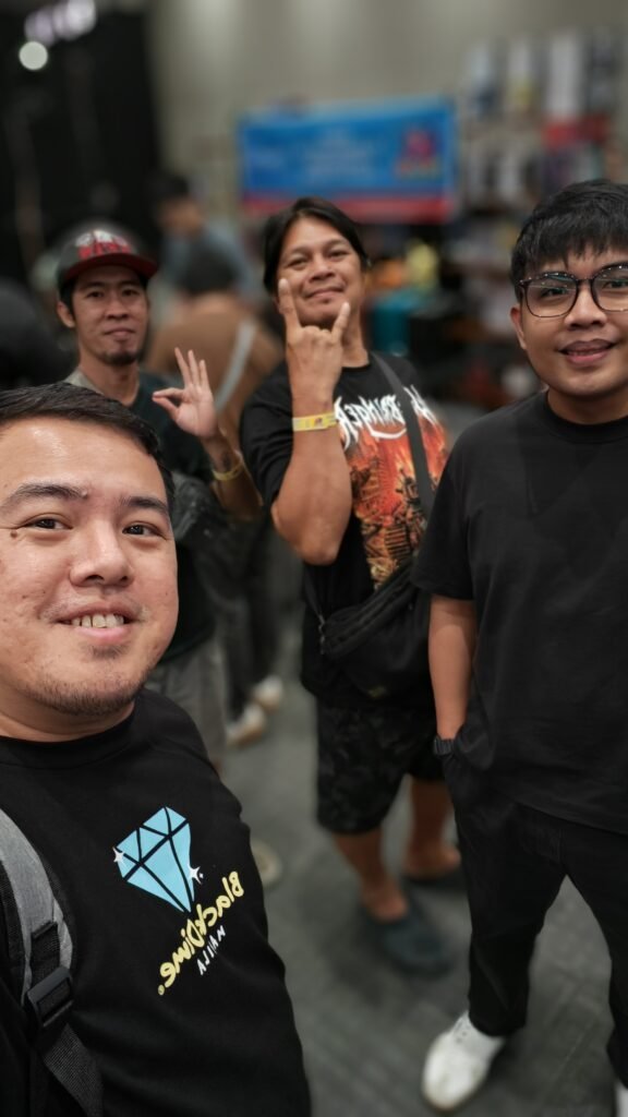 Philippine International Cards and Collectibles Convention - Richmond David, Ryan Montuya and Earl Mikko